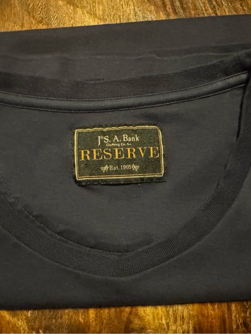 Jos. A. Bank Men's Navy Short Sleeve Crew Neck Tee | XL |